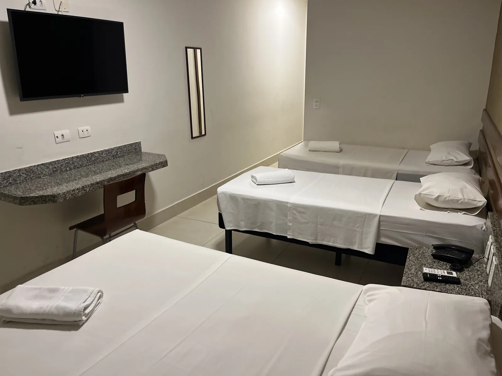Apartamento do Hotel Apollo, em Uberlândia